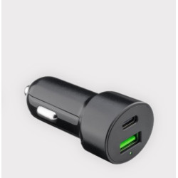 Car Adapter Dual Type C Fast