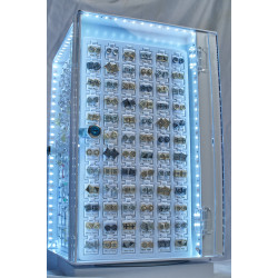4 Sided Jewelry Display