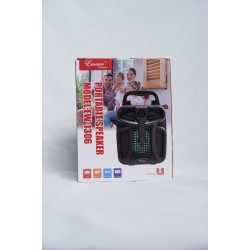 EW-1306 Bluetooth Speaker with Handle & LED Light