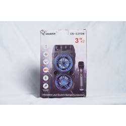 EW-529 Bluetooth Speaker with LED Light & Microphone